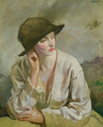 Porträt von Miss Sinclair von William Orpen